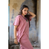 Ambala Khadi Plain Top with Pant - l