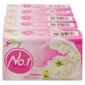 Godrej No.1 Jasmine Soap (4 plus 1) 500 Gms