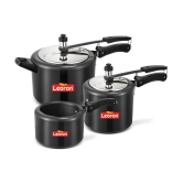 LEORON 2L, 3 L,5 L Hard Anodized InnerLid Pressure Cooker With Induction Base