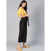 Round Neck Ruffled Top & Trousers