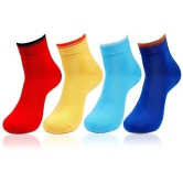 Men Fashion Socks ( Neon Colored ) - Pack of 4