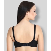 KYODO - Black Cotton Blend Non - Padded Women's Everyday Bra ( Pack of 1 ) - 36B, Black