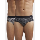 Pack of 2 Jockey Multicolor US52 Cotton Mens Briefs - None