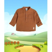 MINI KLUB - Brown Baby Boy Shirt ( Pack of 1 ) - None