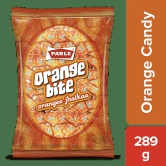 Parle Orange Bite Jhatkaa Candy, 289 G Pouch