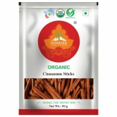 Nimbark Organic Cinnamon Sticks Piquant | 100% Natural | No Additives | Sweet Aroma | Warm Taste | Easy to add a Wondrous Flavor Profile to Your Dish