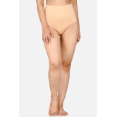 SELETA - Beige Shapewear Cotton Women's Tummy Tucker ( Pack of 1 ) - None