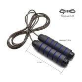 Skipping Rope for Men and Women Jumping Rope With Adjustable Height Speed Skipping Rope for Exercise, Gym, Sports Fitness Adjustable Jump Rope, Pack of 1 - Blue