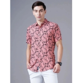 Paul Street - Pink Rayon Slim Fit Mens Casual Shirt ( Pack of 1 ) - None