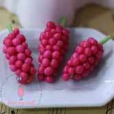 Miniature Fruit - Pink Grapes