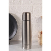 Femora Bullet Thermosteel Stainless Steel Water Bottle Flask Bottle, Hot and Cold, 500ml, 1 Piece, Silver