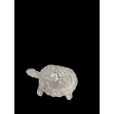 Crystal Turtle Figurine for Home Decor and Good Luck