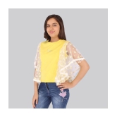 Cutecumber - Yellow Cotton Girls Top ( Pack of 1 ) - None