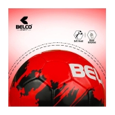 Belco - Red PVC Football ( Pack of 1 ) - 5