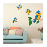 Decor Villa Birds Branches Vinyl Wall Stickers