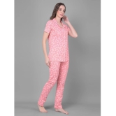 Dollar Missy Pink Cotton Womens Nightwear Nightsuit Sets ( Pack of 1 ) - None