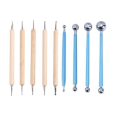 Rangwell  Dotting Tools | 10 PCS Mandala Dotting Tools for Painting, Drawing & Art Supplies | Multiuse Dot Painting Tools for Creative Nail Art, Rock Painting | Best Arts and Crafts for Adul