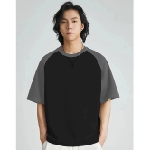 clafoutis Cotton Relaxed Fit Colorblock Half Sleeves Mens Polo T Shirt - Black ( Pack of 1 ) - None