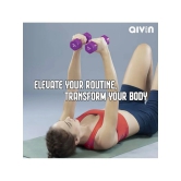 Aivin Iron 1 Kg Fixed Hex Dumbbell