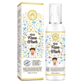 Mom & World Kids Face Wash Tear Free, 120ml (No SLS, Paraben) - With Argan OIl, Aloevera