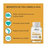 Herbs Library Omega 3 6 9 Supplement For Skin, Heart & Joint Health 60 Capsules Each (Pack of 2)