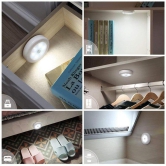 Arshalifestyle  Round Shape 8 LED Motion Sensor Induction Led Light