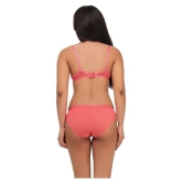 TCG Pink Lace Bra & Panty Set - 32