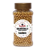 foodfrillz Golden Balls (125 g) Golden Dragees | Decorative Balls for cake d?cor