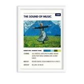 The Sound of Music Retro Wall Art-A1 / No Frame