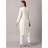 RAYON KURTA SETS-38 / OFF WHITE / RAYON COTTON