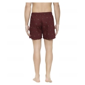 XYXX - Maroon Cotton Blend Mens Boxer ( Pack of 1 ) - M