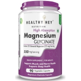 HEALTHYHEY NUTRITION Magnesium Glycinate 90 capsules 550 mg Capsule