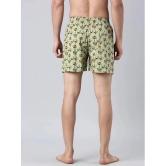 Joven Green Cotton Mens Boxer- ( Pack of 2 ) - None