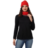 PENYAN - Red Woollen Womens Cap ( Pack of 1 ) - Red