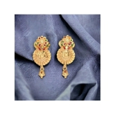 AanyaCentric Gold Chandbalis Earrings ( Pack of 1 ) - Gold