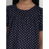 MINI & MING Girls Polka Dot Printed Puff Sleeve Regular Top