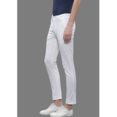 HALOGEN White Regular Chinos ( Pack of 1 ) - None