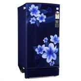 Godrej 180 L 2 Star Advanced Capillary Technology, With Jumbo Vegetable Tray Direct Cool Single Door Refrigerator (RD EDGE 205B WRF PP BL, Pep Blue)