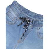 Boys Blue Mid Rise Stone Washed Jeans - None