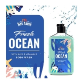 Man Arden Fresh Ocean Luxury Body Wash Infused With Shea Butter & Vitamin E, 250ml