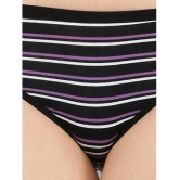 Dollar Missy Pack of 2 Cotton Striped Womens Hipster ( Multi Color ) - None