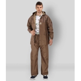 Goodluck Brown Rain Suit - 2XL