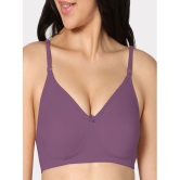 IN CARE LINGERIE - Wine Rayon Lightly Padded Women's T-Shirt Bra ( Pack of 1 ) - None