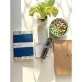 Sustainable Productivity Gift hamper by Ekatra - Indigo Stripes