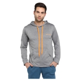 OFF LIMITS Grey Polyester Fleece Sweatshirt - XL