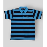 NEUVIN - Blue Cotton Boys Polo T-Shirt ( Pack of 1 ) - None