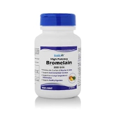 Healthvit Bromelain 3000 GDU, 500 mg, 60 Capsules: Supports Digestion, Bruises, Immune System.-Healthvit Bromelain 3000 GDU, 500 mg, 60 Capsules | Supports Digestion, Bruises, Immune, Extra Strength