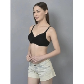 Dollar Missy Black Cotton Lightly Padded Womens T-Shirt Bra ( Pack of 1 ) - None