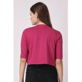 Affair Cotton Womens Shrugs - Pink ( Single ) - None