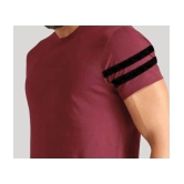 Forbro Maroon Cotton Slim Fit Mens Sports T-Shirt ( Pack of 1 ) - None